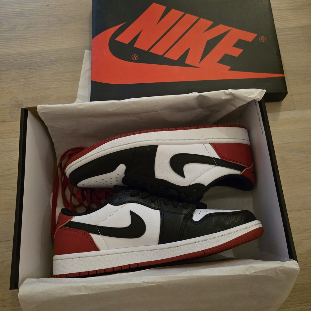 Jordan 1 Retro Low Og Black Toe
